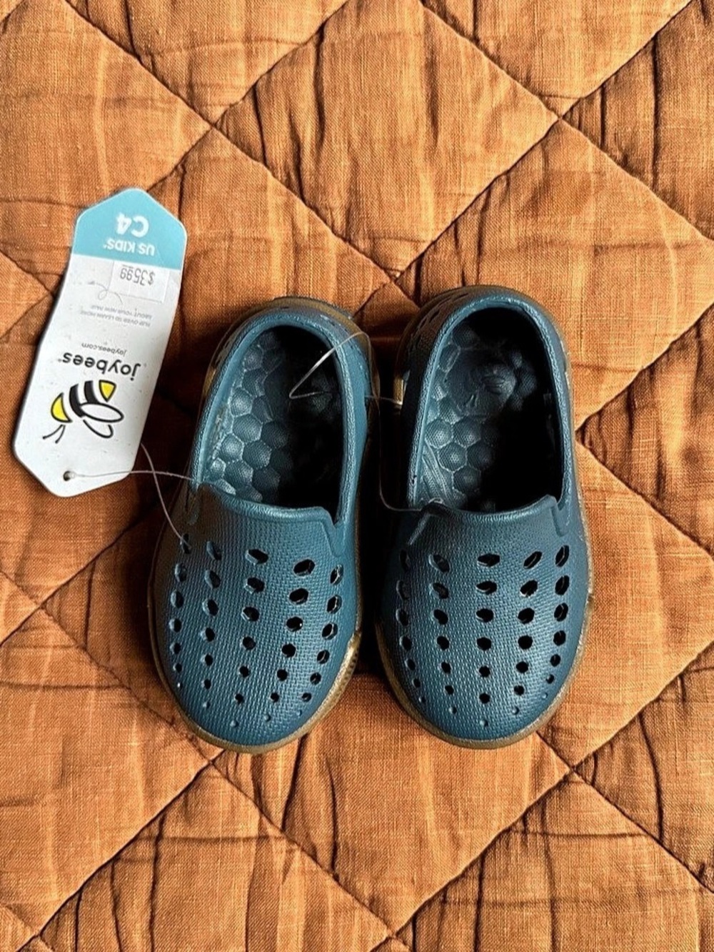 Joybees Baby/Toddler Navy Shoes Size C4
